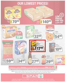 SPAR EASTERN CAPE : Our Best For Less (26 October - 7 November 2021) Valid In | Amahlathi, Bedford, Buffalo Flats, Cala, Centane, Hankey, Idutywa, Indwe, Kwa-Fetting, Komga, Lady Frere, Nemato, Ugie, page 8