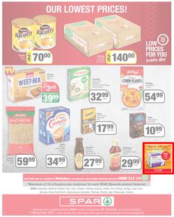 SPAR EASTERN CAPE : Our Best For Less (26 October - 7 November 2021) Valid In | Amahlathi, Bedford, Buffalo Flats, Cala, Centane, Hankey, Idutywa, Indwe, Kwa-Fetting, Komga, Lady Frere, Nemato, Ugie, page 8