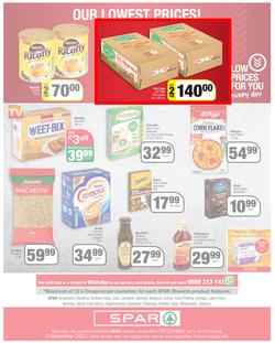 SPAR EASTERN CAPE : Our Best For Less (26 October - 7 November 2021) Valid In | Amahlathi, Bedford, Buffalo Flats, Cala, Centane, Hankey, Idutywa, Indwe, Kwa-Fetting, Komga, Lady Frere, Nemato, Ugie, page 8