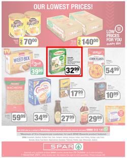 SPAR EASTERN CAPE : Our Best For Less (26 October - 7 November 2021) Valid In | Amahlathi, Bedford, Buffalo Flats, Cala, Centane, Hankey, Idutywa, Indwe, Kwa-Fetting, Komga, Lady Frere, Nemato, Ugie, page 8