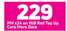 Tecno Spark 5 Smartphone-On 1GB Red Top Up Core More Data