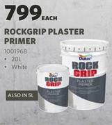 Dulux Rockgrip Plaster Primer (White)-20L Each