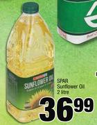Spar Sunflower Oil-2Ltr