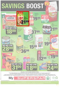 SUPER SPAR - Eastern Cape : January Budget Booster (7 Jan - 19 Jan 2020), page 8