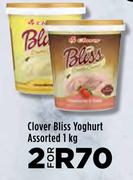 Clover Bliss Yoghurt Assorted-For 2 x 1Kg