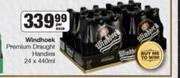 Windhoek Premium Draught Handies-24 x 440ml Per Case