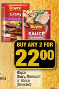 Royco Gravy, Marinade Or Sauce (Selected)-For 2