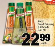 Knorr Salad Dressing (Selected)-340ml Each