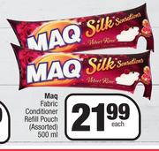 Maq Fabric Conditioner Refill Pouch Assorted-500ml Each