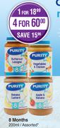 Purity 8 Months Assorted-For 4 x 200ml