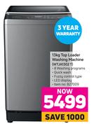 Hisense 13kg Top Loader Washing Machine WTJA1302T