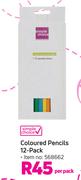 Simple Choice Coloured Pencils-12 Per Pack