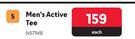 Men's Active Tee 457149-Each
