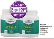 Revite Phenomin Oil Omega 3 1000mg-For 1 x 90 Softgels 