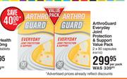 ArthroGuard Everyday Joint Protection & Support Value Pack-2 x 90 Capsules Per Pack