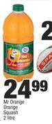Mr Orange Squash-2Ltr