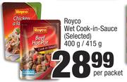 Royco Wet Cook In Sauce-400g/415g Per Packet