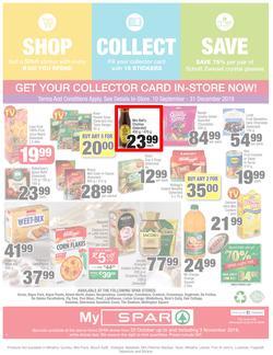SPAR Eastern Cape : Value We're Proud To Put Our Name On (22 Oct - 3 Nov 2019). Only Available at Selected Stores in the Eastern Cape. Excluding Mthatha, page 8