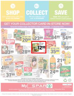 SPAR Eastern Cape : Value We're Proud To Put Our Name On (22 Oct - 3 Nov 2019). Only Available at Selected Stores in the Eastern Cape. Excluding Mthatha, page 8