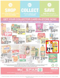 SPAR Eastern Cape : Value We're Proud To Put Our Name On (22 Oct - 3 Nov 2019). Only Available at Selected Stores in the Eastern Cape. Excluding Mthatha, page 8