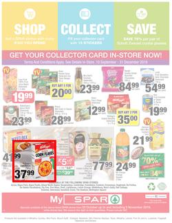 SPAR Eastern Cape : Value We're Proud To Put Our Name On (22 Oct - 3 Nov 2019). Only Available at Selected Stores in the Eastern Cape. Excluding Mthatha, page 8