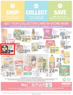 SPAR Eastern Cape : Value We're Proud To Put Our Name On (22 Oct - 3 Nov 2019). Only Available at Selected Stores in the Eastern Cape. Excluding Mthatha, page 8