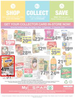 SPAR Eastern Cape : Value We're Proud To Put Our Name On (22 Oct - 3 Nov 2019). Only Available at Selected Stores in the Eastern Cape. Excluding Mthatha, page 8