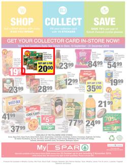 SPAR Eastern Cape : Value We're Proud To Put Our Name On (22 Oct - 3 Nov 2019). Only Available at Selected Stores in the Eastern Cape. Excluding Mthatha, page 8