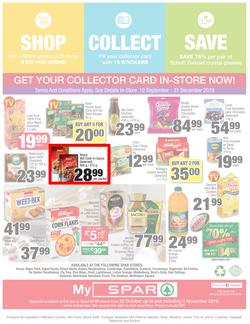SPAR Eastern Cape : Value We're Proud To Put Our Name On (22 Oct - 3 Nov 2019). Only Available at Selected Stores in the Eastern Cape. Excluding Mthatha, page 8