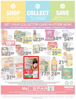 SPAR Eastern Cape : Value We're Proud To Put Our Name On (22 Oct - 3 Nov 2019). Only Available at Selected Stores in the Eastern Cape. Excluding Mthatha, page 8