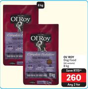 Ol'Roy Dog Food (All Variants)-For 2 x 8Kg