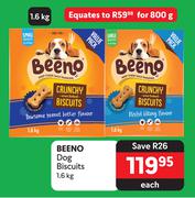 Beeno Dog Biscuits-1.6Kg Each
