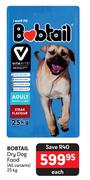 Bobtail Dry Dog Food (All Variants)-25Kg Each