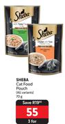Sheba Cat Food Pouch (All Variants)-For 3 x 70g