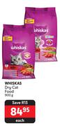 Whiskas Dry Cat Food-900g Each