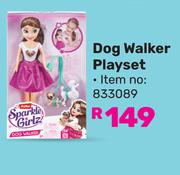 Sparkle Girlz Dog Walker Playset (833089)