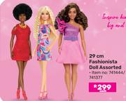Barbie 29cm Fashionista Doll Assorted (741444/741377)-Each
