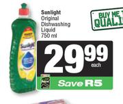 Sunlight Original Dishwashing Liquid-750ml