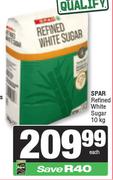 Spar Refined White Sugar-10Kg