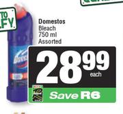 Domestos Bleach Assorted-750ml