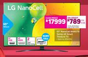LG 65" (165cm) Nano Cell NANO 79 Series 4K Smart ThinQ Al TV