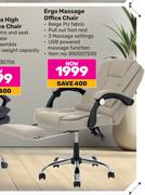 Ergo Massage Office Chair