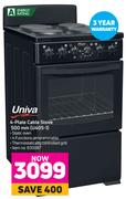 Univa 4-Plate Cable Stove 500 mm (U405-1)