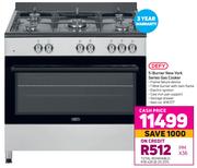 Defy 5-Burner New York Series Gas Cooker
