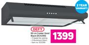 Defy 60 cm Cooker Hood Black (DCH290)