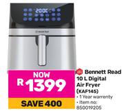 Bennett Read 10Ltr Digital Air Fryer KAF145