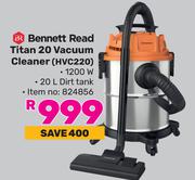 Bennett Read Titan 20 Vacuum Cleaner HVC220