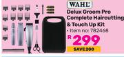 Wahl Deluxe Groom Pro Complete Haircutting & Touch Up Kit