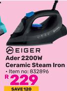 Eiger Ader 2200W Ceramic Steam Iron