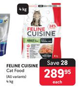 Feline Cuisine Cat Food (All Variants)-4kg Each